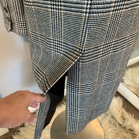 ASTR the Label Tweed Kensington Long coat Overcoat Sz M - Picture 15 of 16